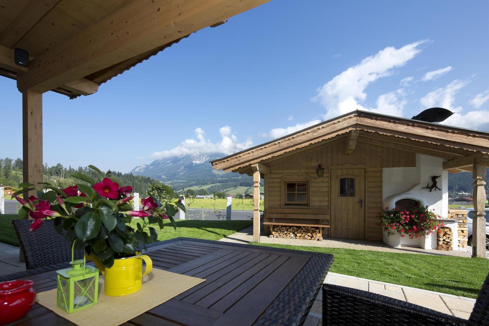Hotel Garni Bavaria Ellmau Exterior foto